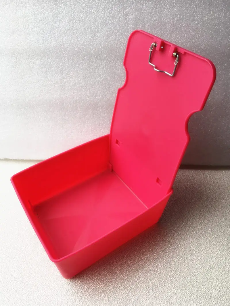 

1 Pc Dental Laboratory Working Case Pan Tray With Clip Holder-RED