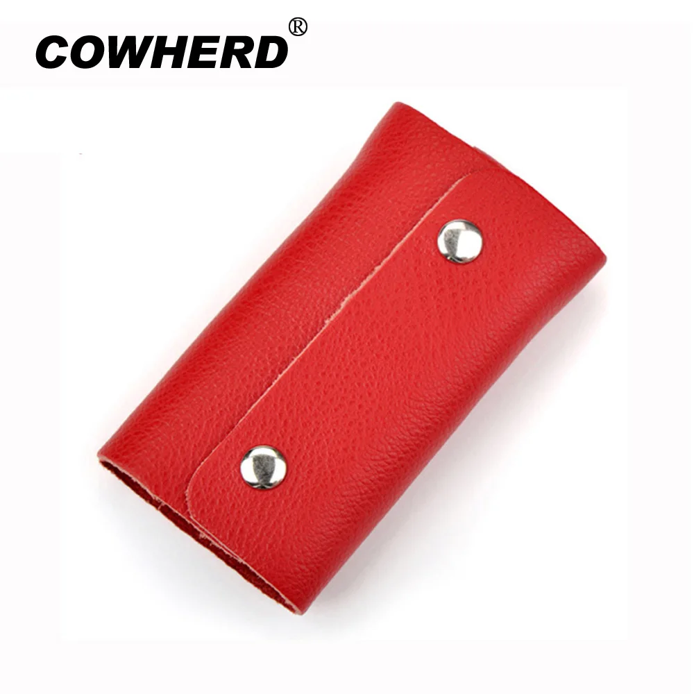 

2019 Best Selling Candy Colors Men's Car Key Wallets Genuine Leather Women Practical Key Holder Gifts,ANS-Y001