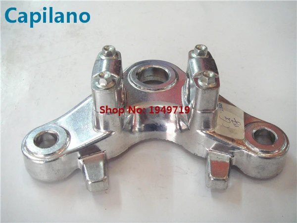 

motorcycle CG125 triangle steering wheel joint board on front fork column for Honda 125cc CG 125 direction faucet mount parts