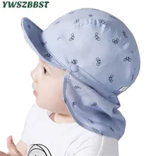 Baby Boy Sun Hats Spring Summer Caps with Shawl Cotton Bucket Hat Baby Kids Boy Cap New Fashion Bicycle Sun Cap for Girls 3M-24M Baby Boy Sun Hats Spring Summer Caps with Shawl Cotton Bucket Hat Baby Kids Boy Cap New Fashion Bicycle Sun Cap for Girls 3M-24M