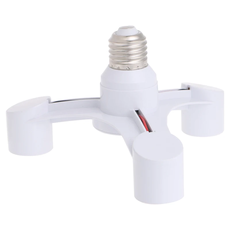 

2019 High quality 3In1 E27 To E27 Base Socket Splitter LED Light Lamp Bulb Adapter Holder