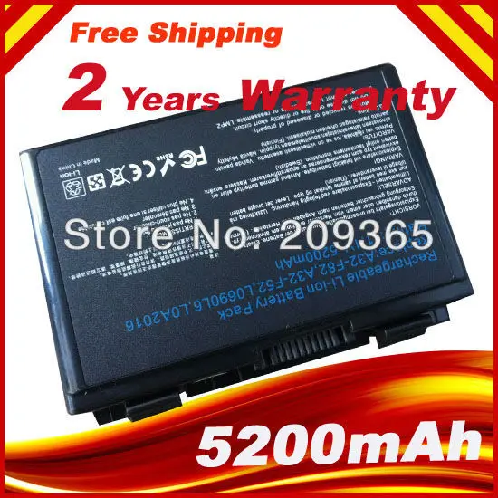 En Ligne Batterie d ordinateur portable Pour ASUS X5D X5DAB X5DAF X5DC X5DI X5DID X5DIP X5DIE X5DIJ X5DIN X5DAD K60I K61IC A1
