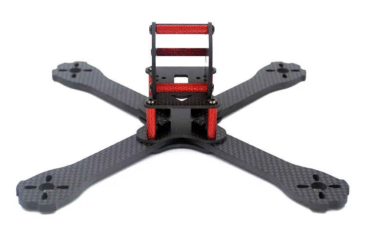 DIY FPV mini racing drone QAV X4 GS 4 &quot170 мм Квадрокоптер 3K рамка из чистого углеволокна 3/4