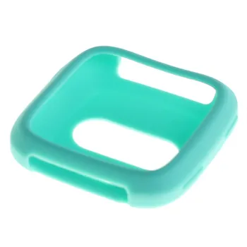 

Newest Fashion Watch Protective Cover Silicone Cover Case Watch Casing Guard Protector For Fitbit Versa Smart Band l0905#3