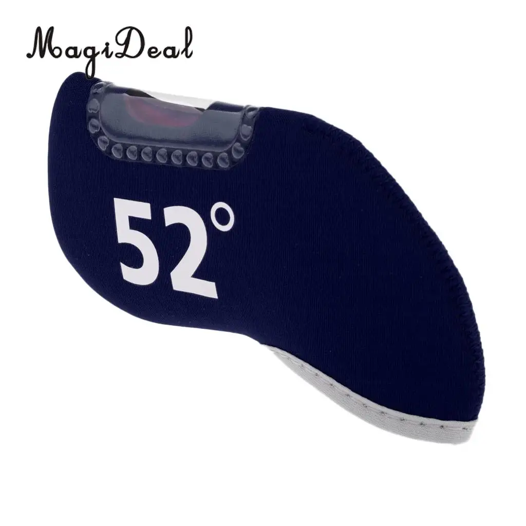 Durable Premium Neoprene Golf Club Iron Putter Headcover Head Cover Protector Sock Gear Accessories - Choose Colors & Degrees