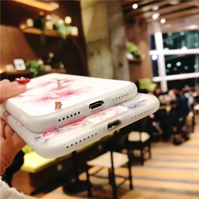 Силиконовый чехол для iPhone 7 8 Plus 6 6S XS Max X XR 10|Бамперы| |