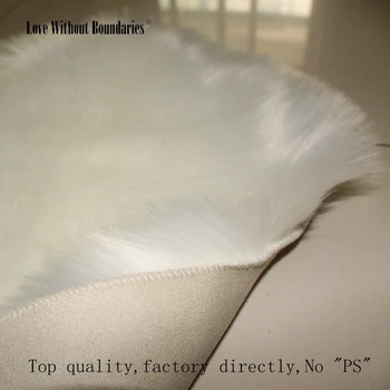 

Wool Length 6cm Hairy Imitation Carpet Sheepskin Chair Cover Faux Mat Seat Pad Fluffy Area Bedroom Rugs TOP Quality