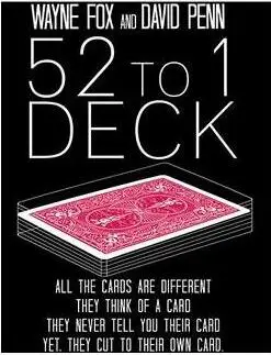 

The 52 to 1 Deck by Wayne - Magic