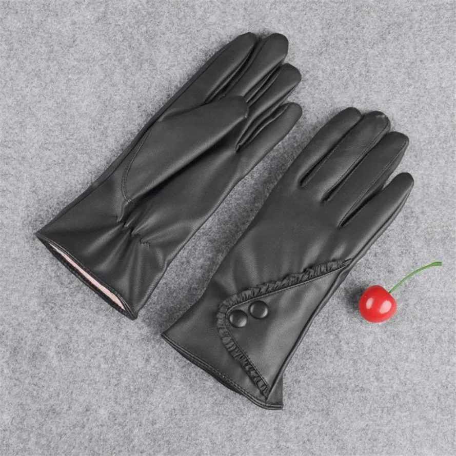 Страуса новые модные мужские зимние теплые мягкие кожаные перчатки для вождения с сенсорным экраном мужские зимние перчатки A3130
