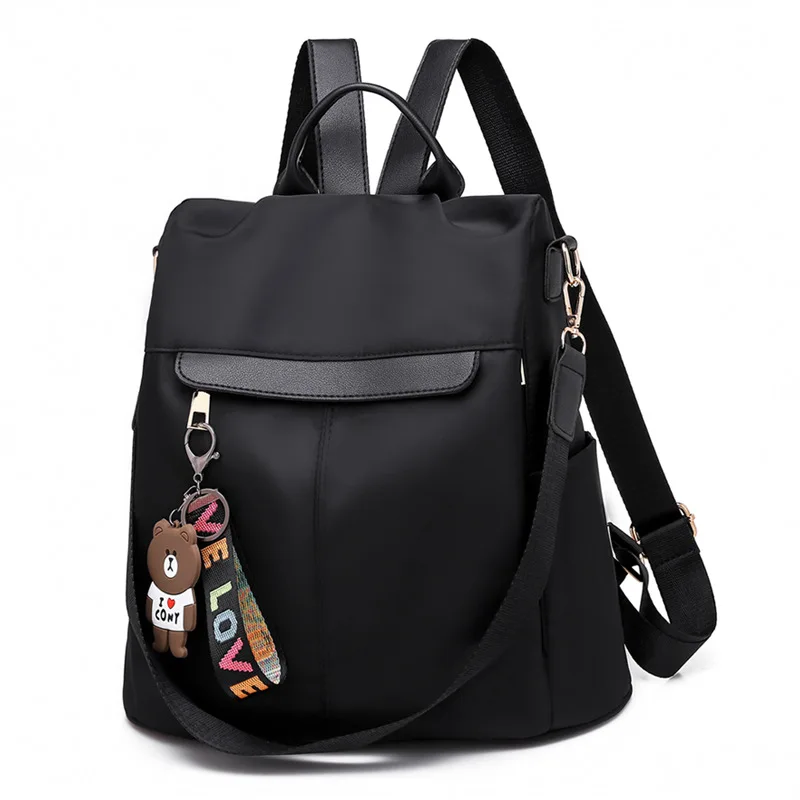 New Korean Fashion Versatile Anti-theft Ladies Backpack