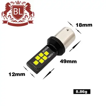 

Car flashing led brake light 1156 12SMD 3030 Turn Signal 12W