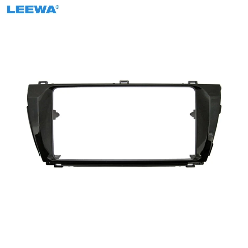 

LEEWA Car Stereo Dash Panel Fascia Frame Adapter for TOYOTA Corolla/Altis/Levin (LHD) Audio Refitting Frame Trim Kit #CA4912