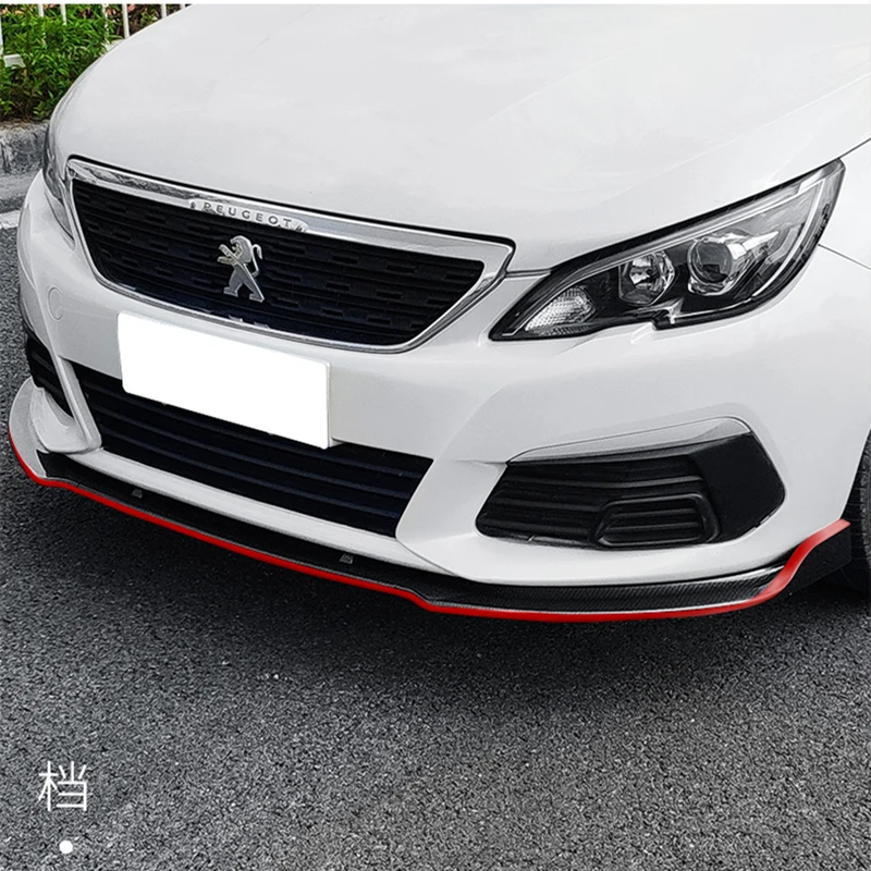 Для peugeot 308 Body kit спойлер- для peugeot 308 C ABS задний спойлер передний бампер диффузор защитные бамперы