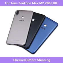 Asus ZB633KL Крышка корпуса батареи задняя дверь чехол для Asus ZenFone Max M2 ZB633KL корпус Чехол Для Zenfone ZB633KL
