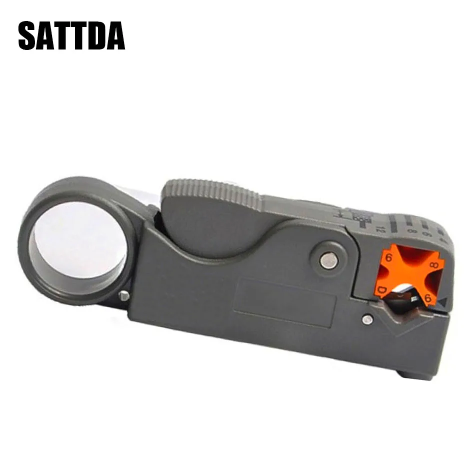 

Portable Coaxial cable Stripping Wire Stripper Knife Crimper Pliers Wire Cutter Cut Line Pocket Multitool