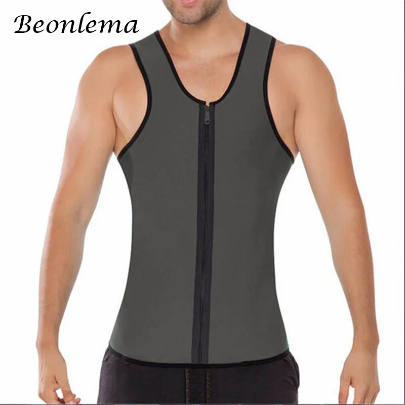 

Beonlema Body Shaper Tops For Man Neoprene Sweat Slimming Belt Belly Vest Slim Shaperwear Ultra Plus Size Abdomen Sauna Shaper