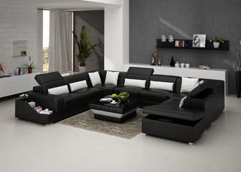

G8008 House design sofa set,simple luxury style leather sofa set