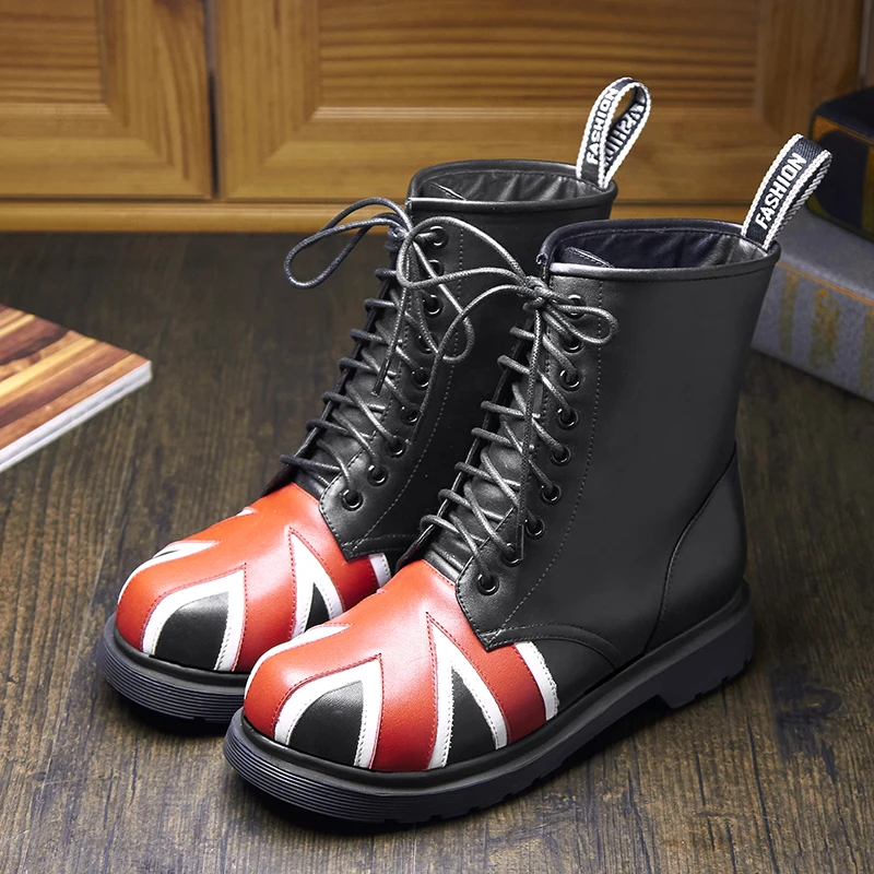 designer ankle boots flat