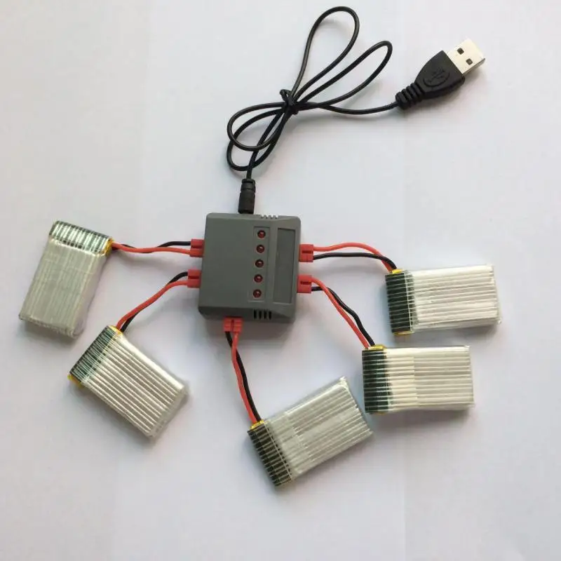 1 For 5 Battery Charger For Syma X5uw X5uc X5hw X5hc X5a 1 Multi charger font