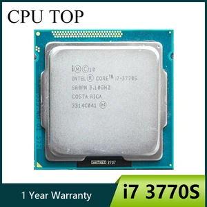 Image 1 - Intel Core i7 3770S Processor Quad Core 3.1GHz L3=8M 65W Socket LGA 1155 Desktop CPU