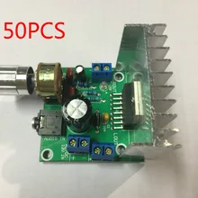 50 шт. TDA7297 Плата усилителя запасные части AC/dc 12 v класс 2,0 двойной аудиокодирование 15 Вт электронный
