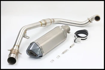 

MSX 125 CB190R Motorcycle Exhaust Muffler With DB Killer full Connect Pipe FOR HONDA MSX125 2012-2015 AK041 cb190r Ducati 125