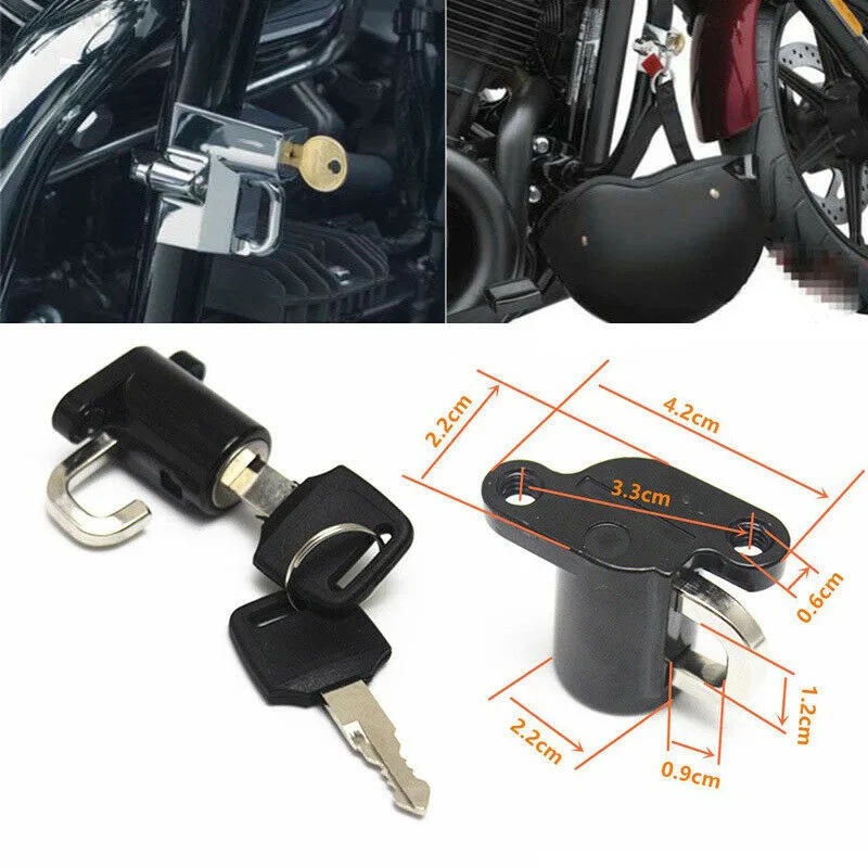 universal motorcycle helmet lock