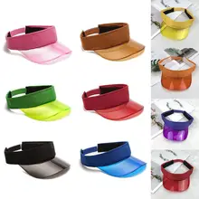 Модная верхняя Пустая Шляпа из ПВХ для мужчин и женщин, уличная спортивная шляпа с леопардовым принтом, летние козырьки, Кепка для гольфа, пешего туризма, тенниса, бега, солнцезащитная Кепка