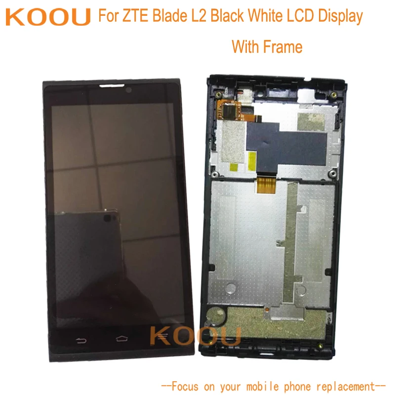 

For ZTE Blade L2 LCD Display + Touch Screen Assembly Replacement Parts Accessories For ZTE Blade L2 With Frame