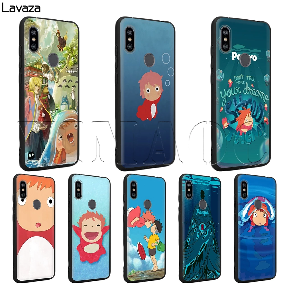 

Lavaza Ponyo On The Cliff Case for Xiaomi Redmi Note 4A 4X 5 5A 6 6A 7 S2 Pro Go Prime Plus