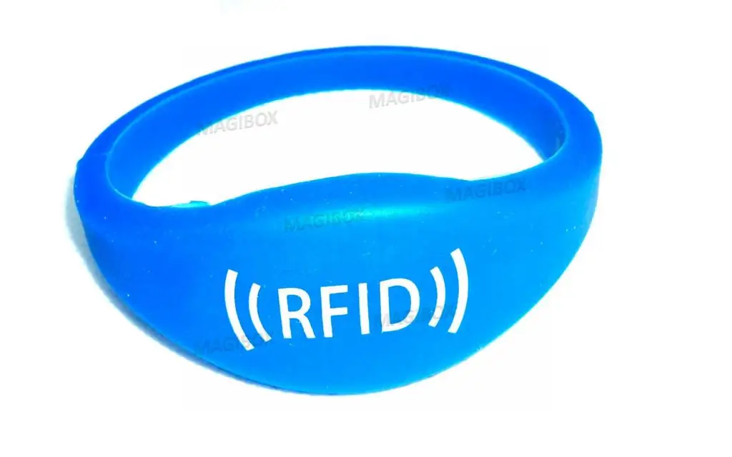 Цветной 125 кГц Rfid водонепроницаемый Близость ID карты EM карты RFID браслеты и запястье ID TK4100 силиконовый id браслет