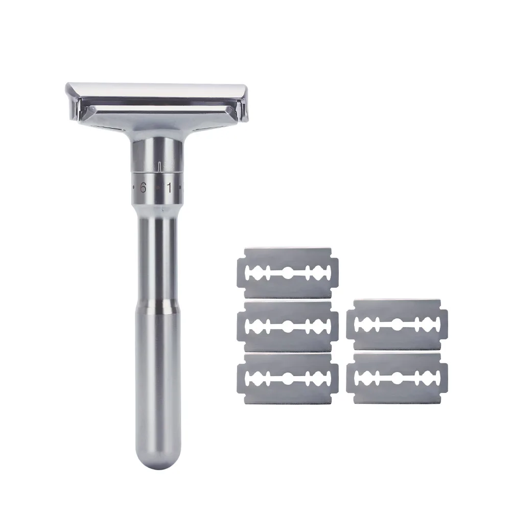 2021 Razor Mens Adjustable Shaving Double Edge Classic Safety Razor