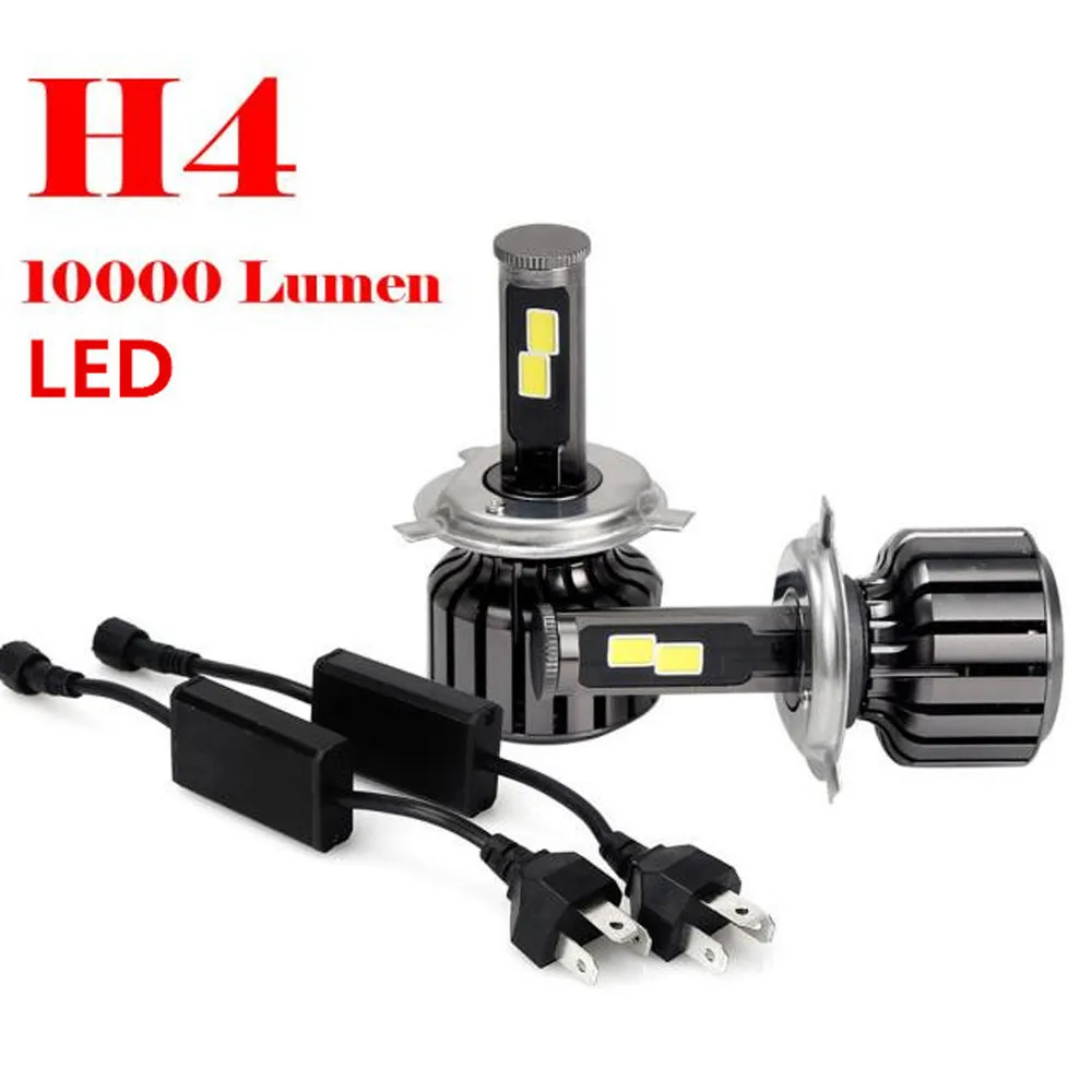 

LED H4 Auto Car Headlights H4 9003 HB2 120W 10000LM LED Headlight Kit Hi/Lo Beam Bulbs 6000K Lamp Fog Lights Car Headlight New