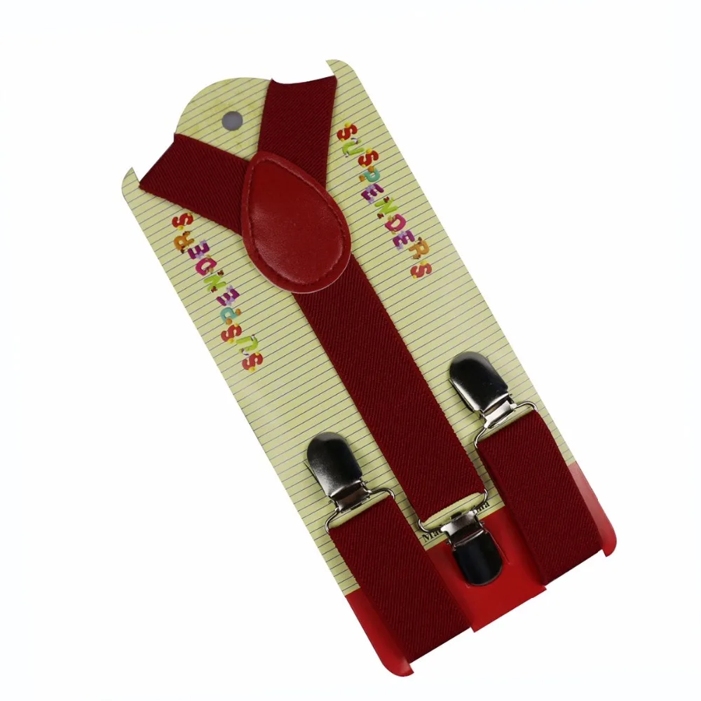 Kids Suspenders Set Fashion Adjustable Girls Clip-on Y-Back Baby Boys Children