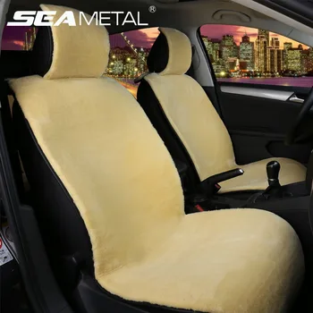 

Accessories Car Seat Cushion Protector Autumn Winter Plush Automobiles Seat Covers Auto Interior Accessories Universal Cat Mat