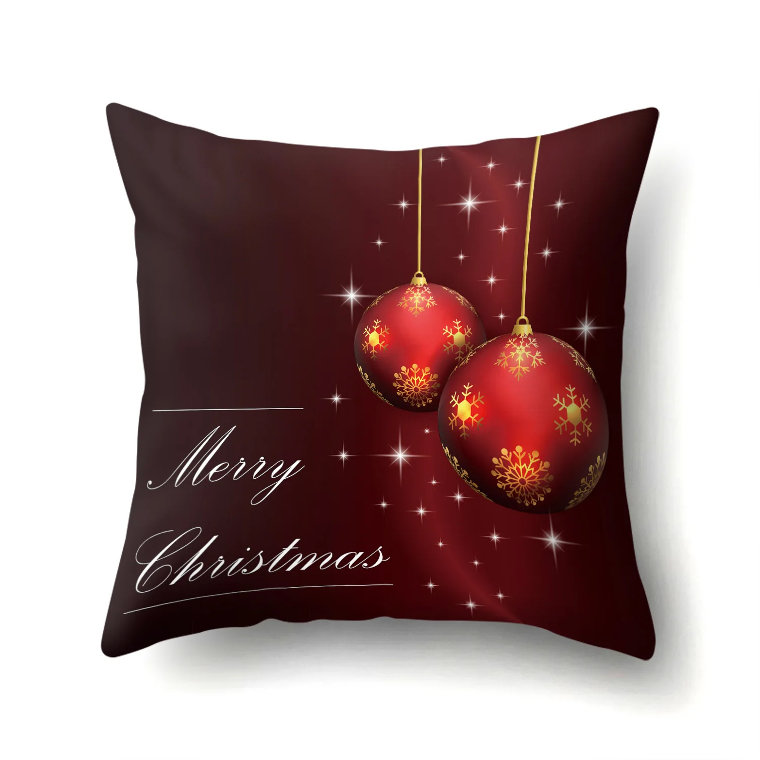 Веселые Рождественские елки, декоративная подушка, чехол, квадратная форма, чехол для подушки из полиэстера для дивана, украшение для дома, Almofadas
