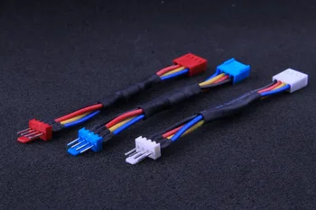 

10pcs PC 4Pin Cooling Fan HeatSink PWM Reducer Power Cable Speed Slow Down 30% - 50% RPM Line