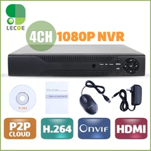 4 канала cctv сетевой видеорегистратор 1080p IP NVR 4CH Поддержка ONVIF 2,0 H.264 HDMI cctv nvr для ip-камеры