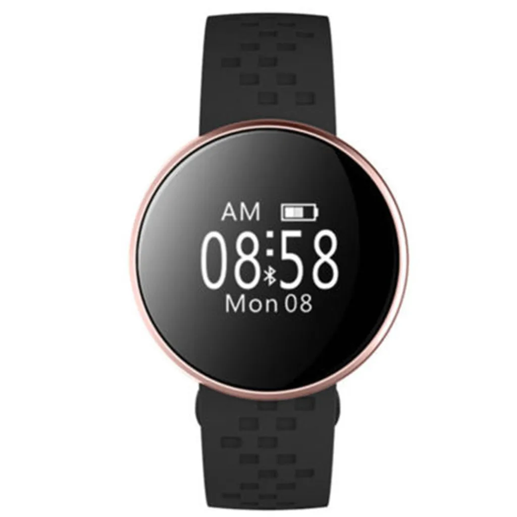 

Fashion Women Bluetooth 4.0 Waterproof Smart Watch 120mAh Heart Rate Monitor Bracelet for Android IOS