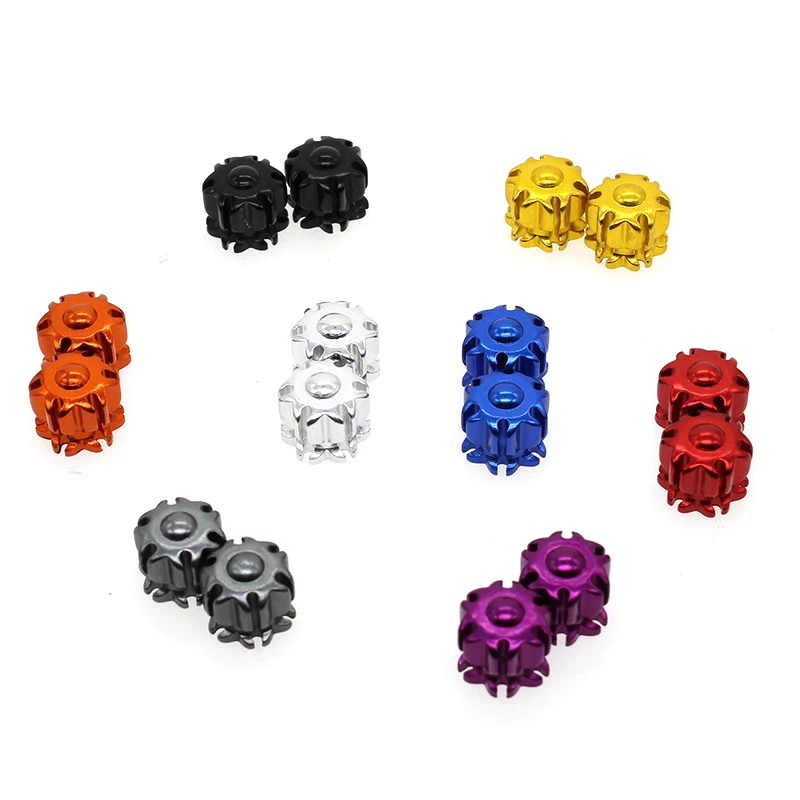 

2Pcs Aluminum Motorcycle Tyre Tire Valve Core Caps Wheel Valve Stem Cap Dust Cover Caps For Ducati Benelli Triumph KTM BMW