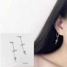 1 пара Kpop, корейские серьги для мужчин, Bangtan, для мальчиков, с двойным отверстием для уха, серьги-гвоздики для женщин, мужские аксессуары для альбомов Kpop