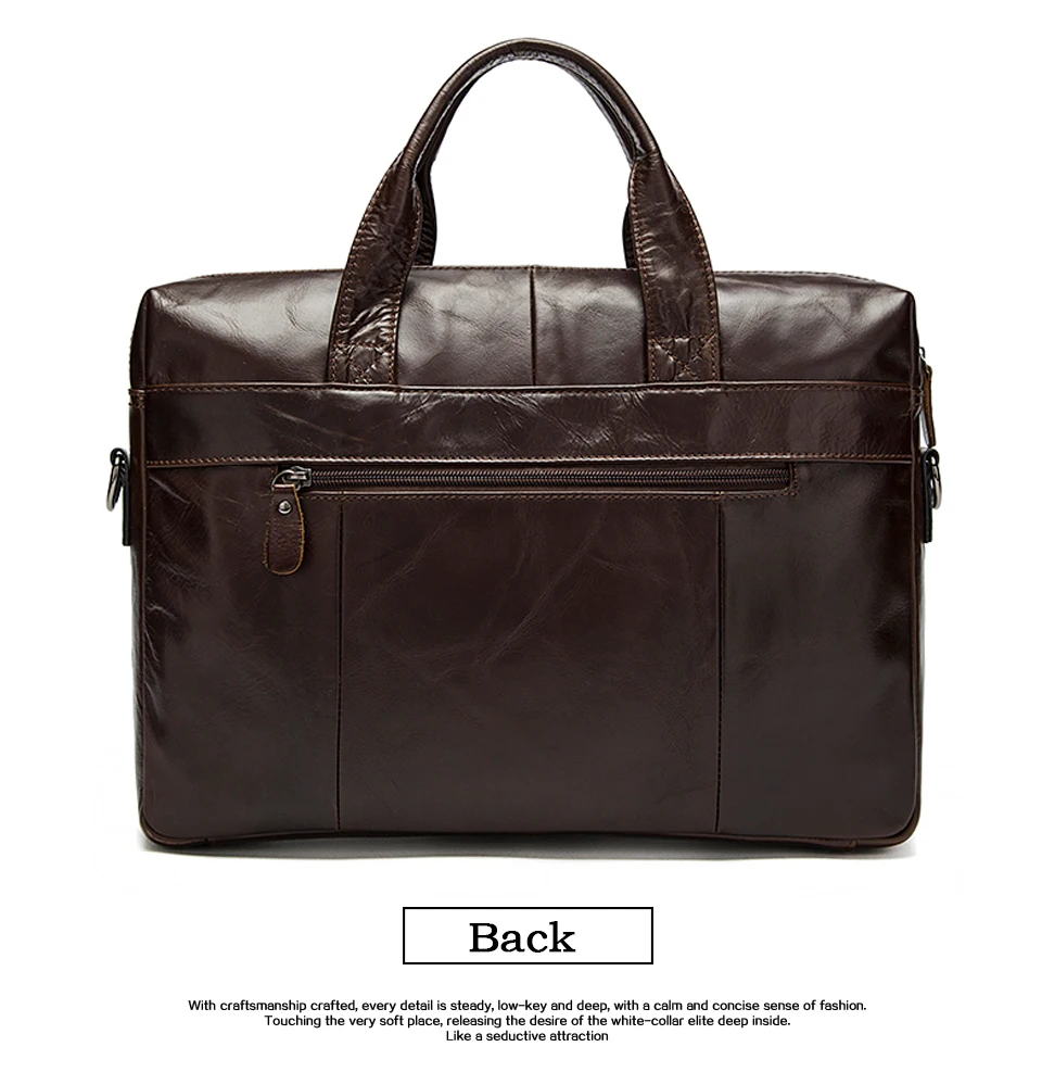 WESTAL сумка-мессенджер мужская кожаная сумка для ноутбука Мужская сумка из натуральной кожи на молнии мужские сумки через плечо мужские сумки Портфели 9005