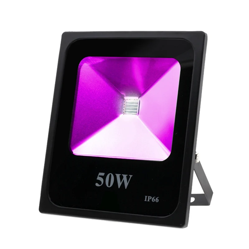 10 Вт 20 Вт 30 Вт 50 Вт УФ светодиодный прожектор светильник черный водонепроницаемый светильник вечерние неоновый светильник ing Высокая мощность Ультрафиолетовый Светодиодный прожектор светильник для сцены - Испускаемый цвет: 50W