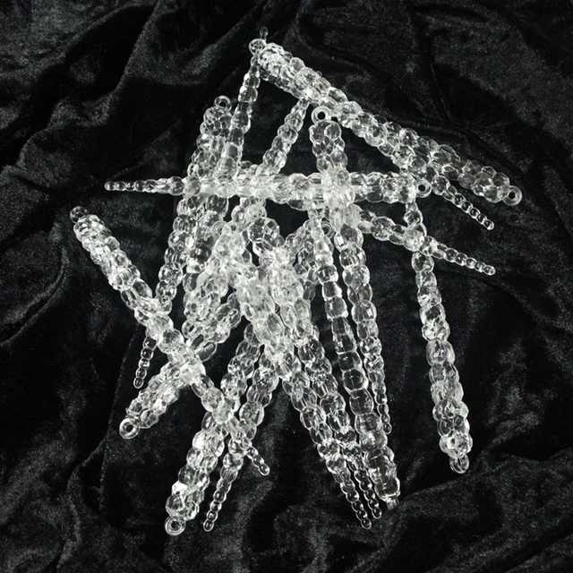 1 pc transparent simulation ice icicle christmas decorations x mas tree hanging ornament fake ice - Icicle Christmas Decorations 1 pc transparent simulation ice icicle christmas decorations x mas tree hanging ornament fake ice - Icicle Christmas Decorations