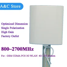 high quality cellular antenna 5pcs/lot 2G 3G 4G-lte antenna 800~2700MHz high gain panel antenna factory outlet customized
