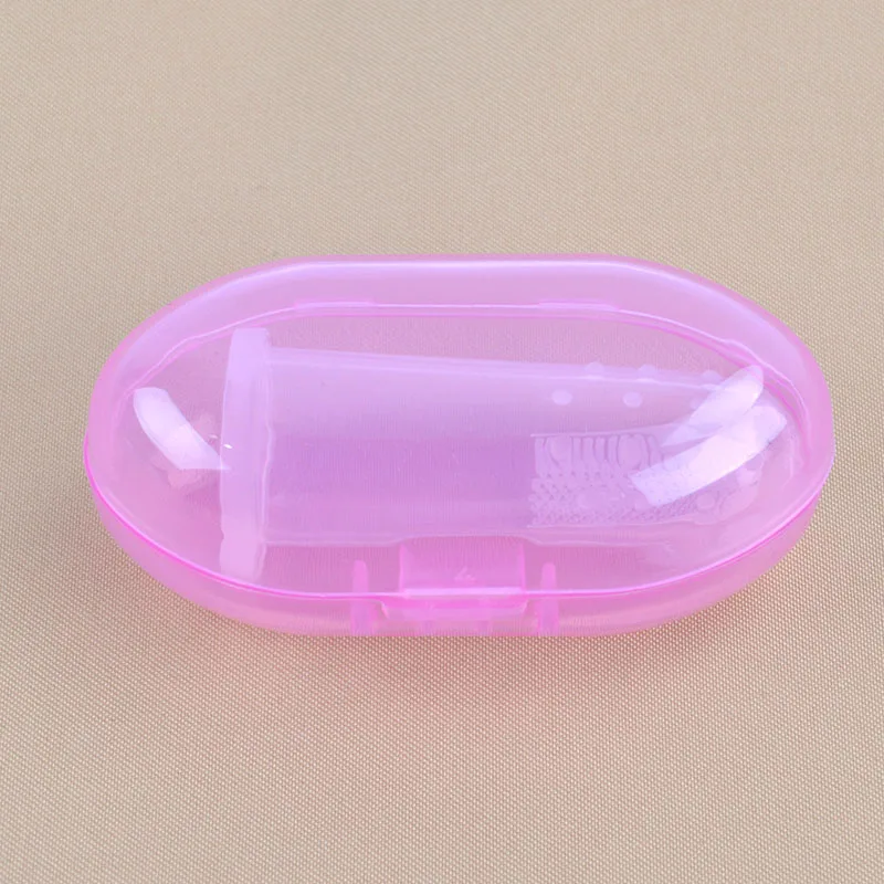  Portable Silicone Finger Baby Infant Toothbrush Teether  (13)