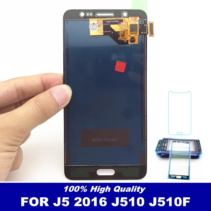 

Sensor Replacement for J510F LCDS For Samsung Galaxy J5 2016 J510 J510FN J510M J510G Phones LCD Display Touch Screen Digitizer