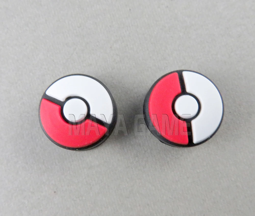 

For Poke Ball Plus Rubber Grip Cover For Nintendo Switch NS Pokeball Analog Thumb stick Cap