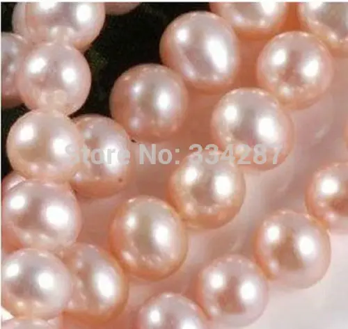 

Wholesale! 4 strands 6-7mm Pink Akoya Cultured Pearl Loose Bead 15''