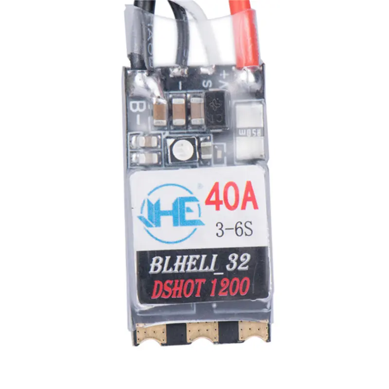 40A 3-6S Blheli 32 бесщеточный ESC Dshot1200 готовый RGB светодиод для радиоуправляемых моделей